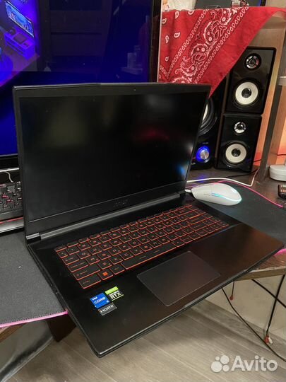 Игровой ноутбук Msi gf63 thin