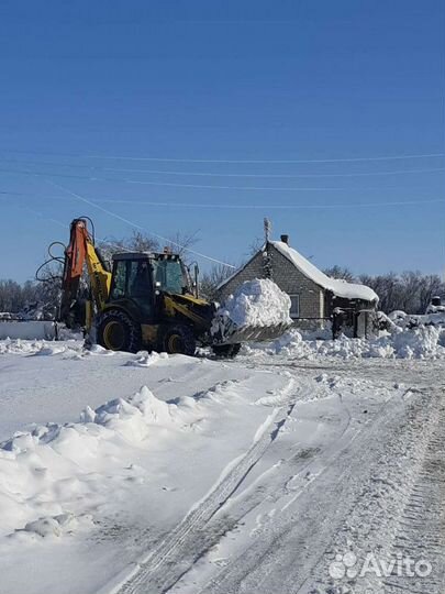 Экскаватор погрузчик,Вывоз мусора