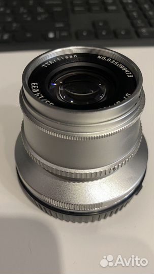 Объектив ttartisan 35mm f1.4 на nikon Z