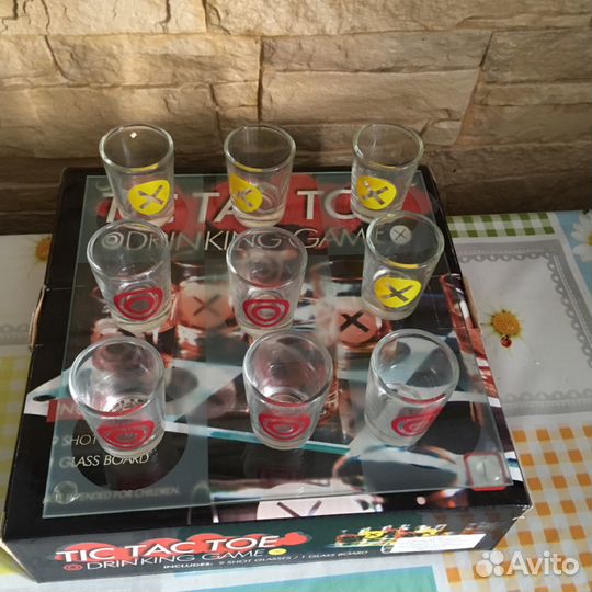 Сувенирные стопки «крестики и нолики»