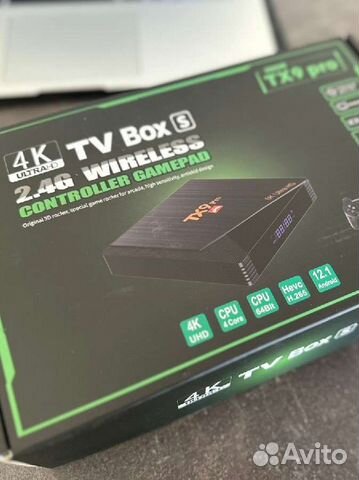 Android tv приставка 4К Ultra HD