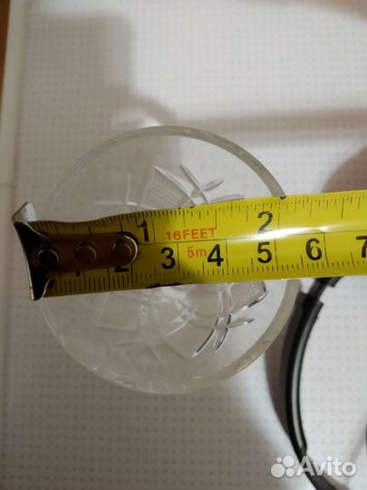 Хрустальные рюмки высокие 4шт