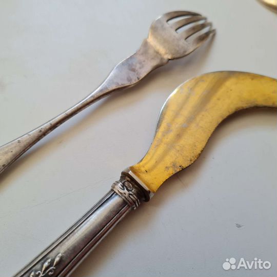 Царские серебряные приборы 84 пробы Морозов