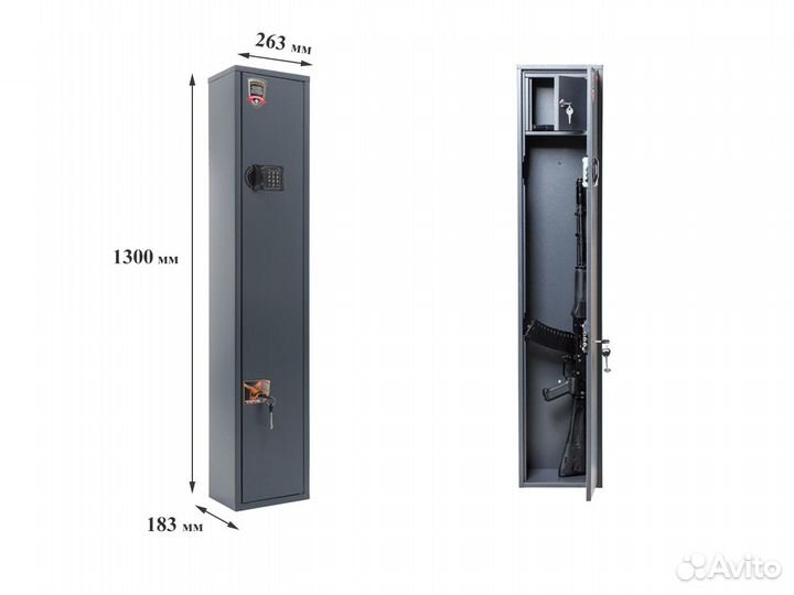 Оружейный сейф aiko чирок 1318 EL новый в упаковке