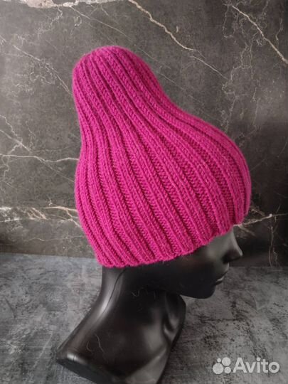 Шапка вязаная демисезонная