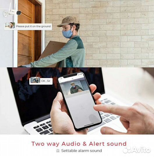 Ip видеокамера уличная wifi