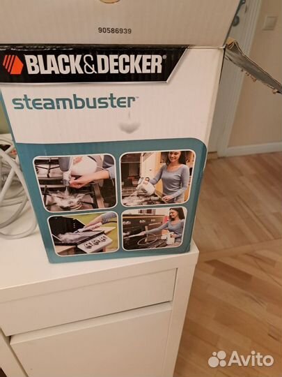 Пароочиститель black decker