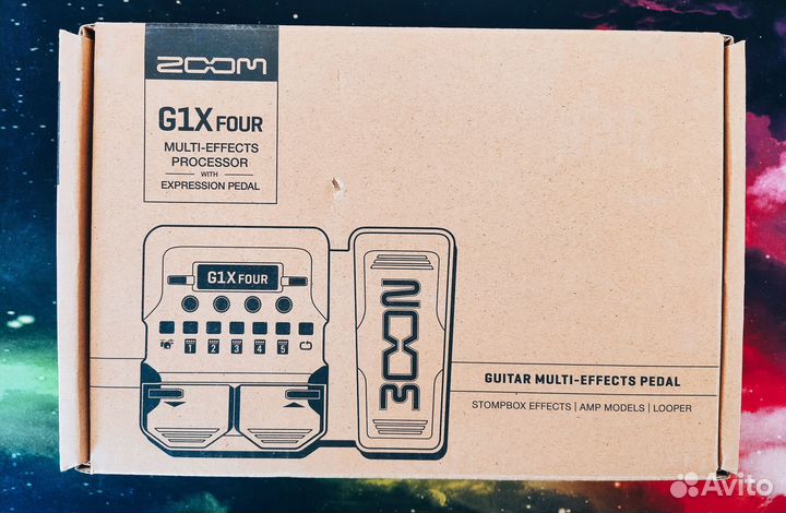 Гитарный процессор zoom g1x four