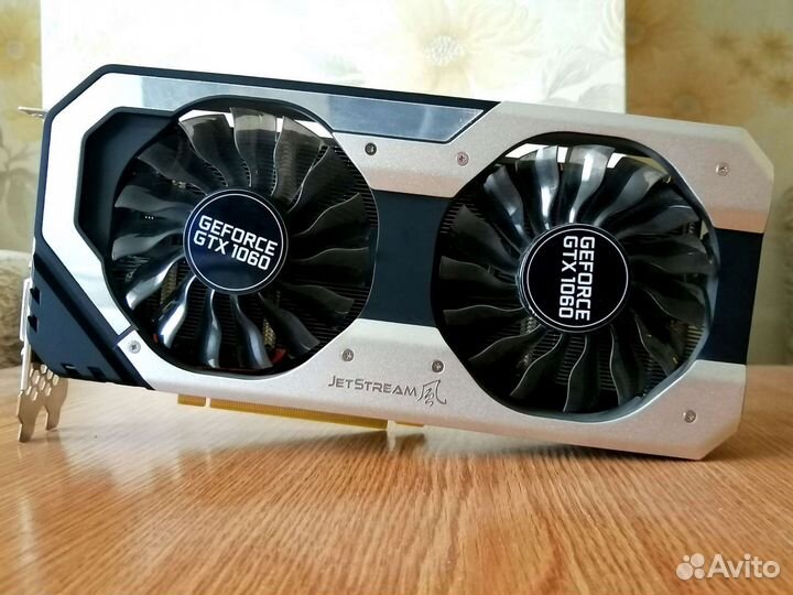 Palit Jetstream Gtx 1060 6Gb Gddr5/Micron