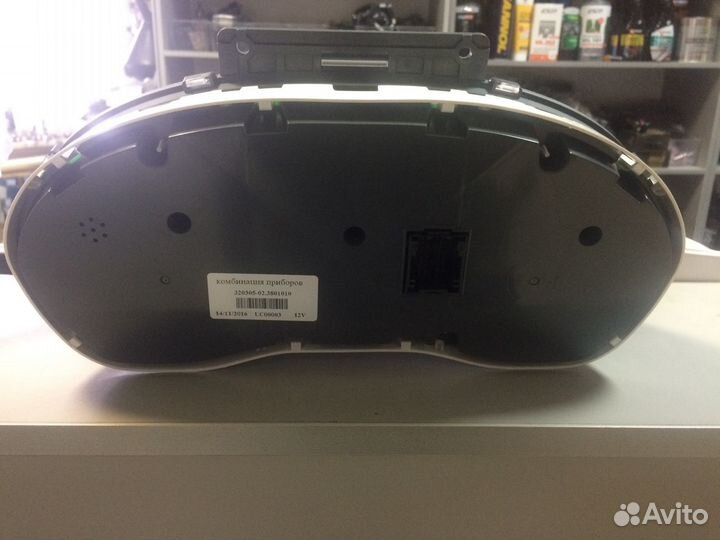 Комбинация приборов паз Вектор next