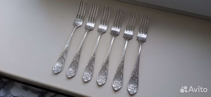 Вилки мельхиор зиш СССР