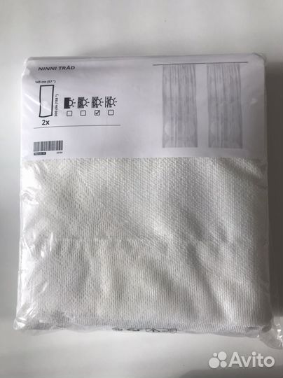 Шторы тюль IKEA Нинни Трод