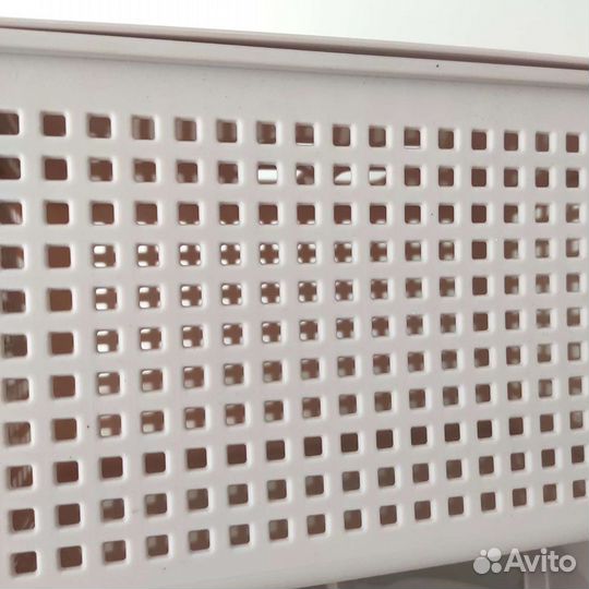 Корзинка (контейнер) 5,3л с крышкой пудраРазмер: 2