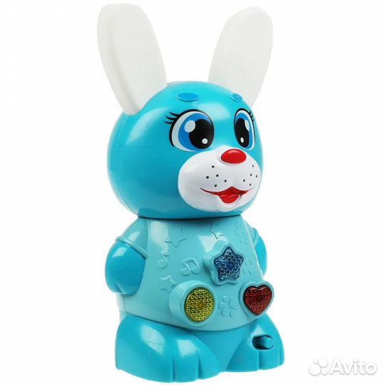 Развивающая игрушка Зайка-сказочник со сказками Д