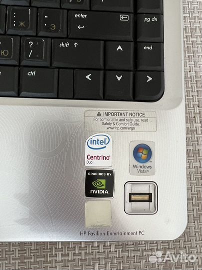 Ноутбук HP Pavilion dv2500