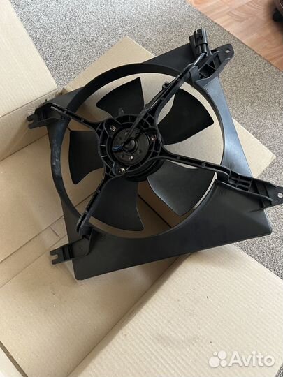 Вентилятор охлаждения радиатора lacetti