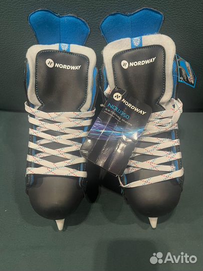 Коньки хоккейные детские Nordway 350, размер 34-37