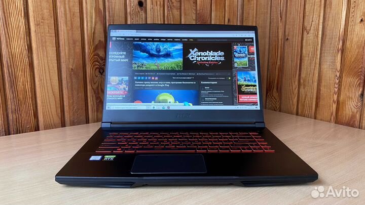 Игровой ноутбук MSI GF65