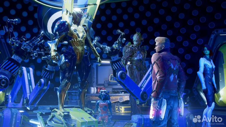 Marvel Guardians Galaxy PS4/PS5 На Русском