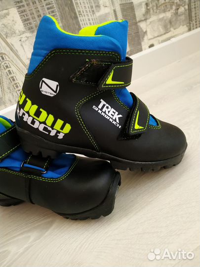 Лыжные ботинки trek 33 размер