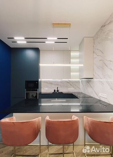 Кухни на заказ. Под ключ. Гapaнития oт 2 дo 10 лeт