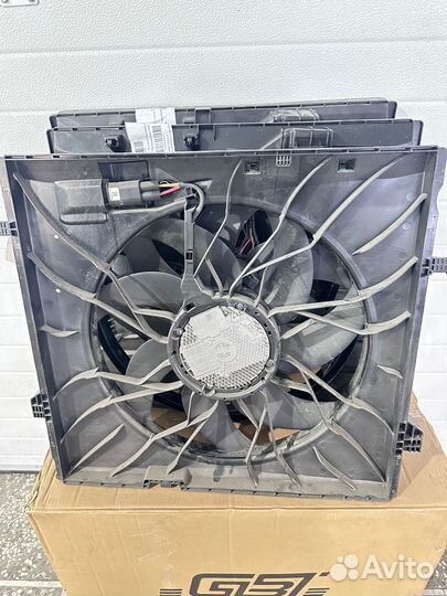 Вентилятор радиатора Mercedes GLS GLE Ml GL 166