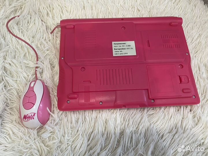 Детский русско-английский обучающий компьютер Winx