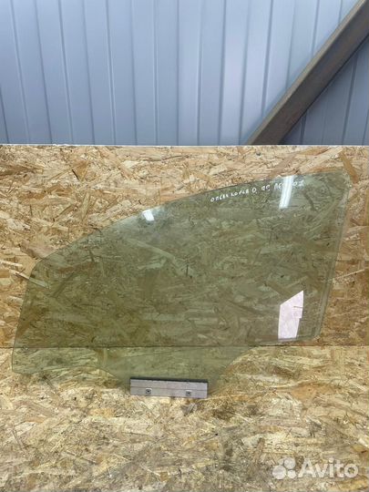 Переднее левое стекло opel corsa d 2007г