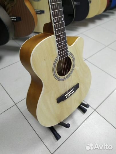 Гитара Акустическая Натуральная Матовая Новая