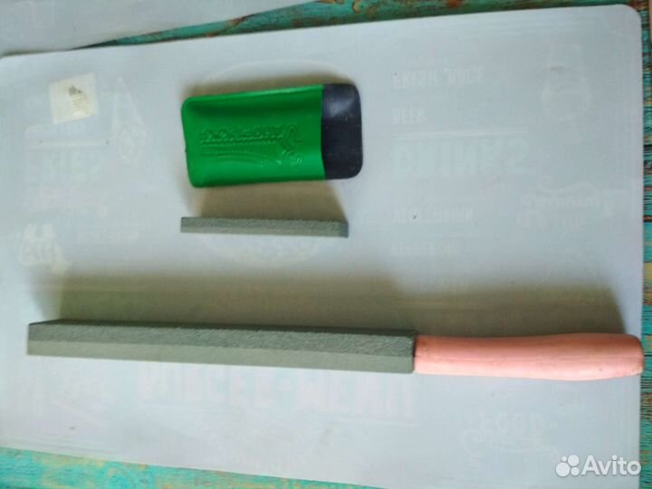 Наждачный двухслойный брусок