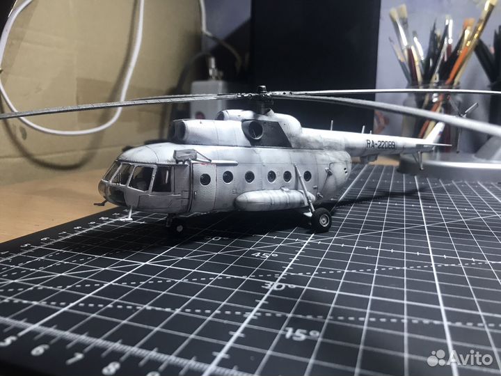 Модель вертолета ми 8