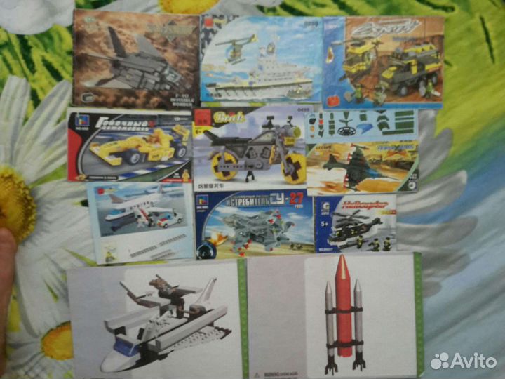 Конструкторы (20 моделей техники)