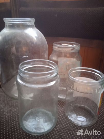 Банки стеклянные 3 л, 0.5л., 0.67, 1 литр