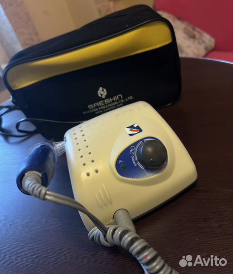 Аппарат для маникюра strong 210 оригинальный