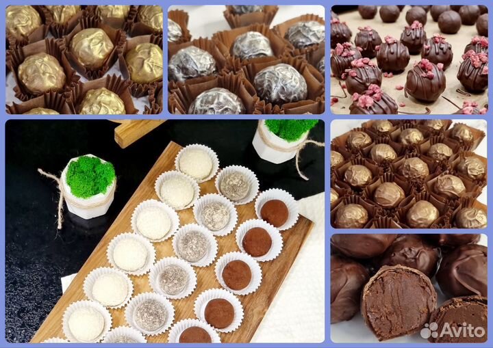 Конфеты трюфели ручной работы
