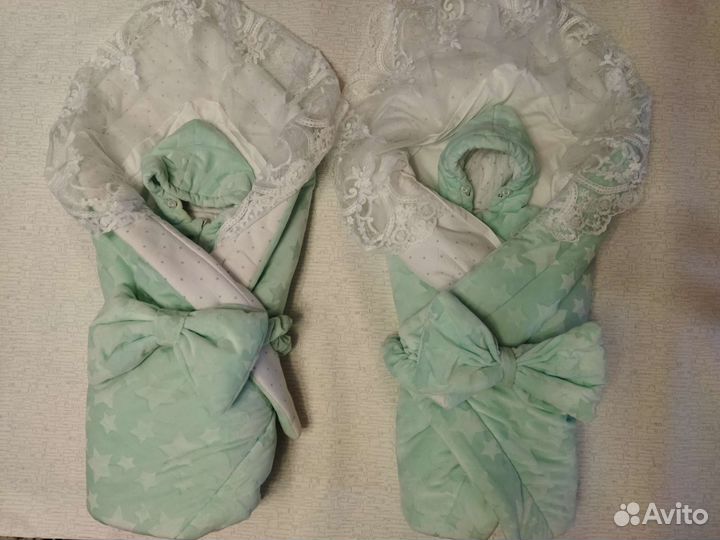 Конверт на выписку для двойни