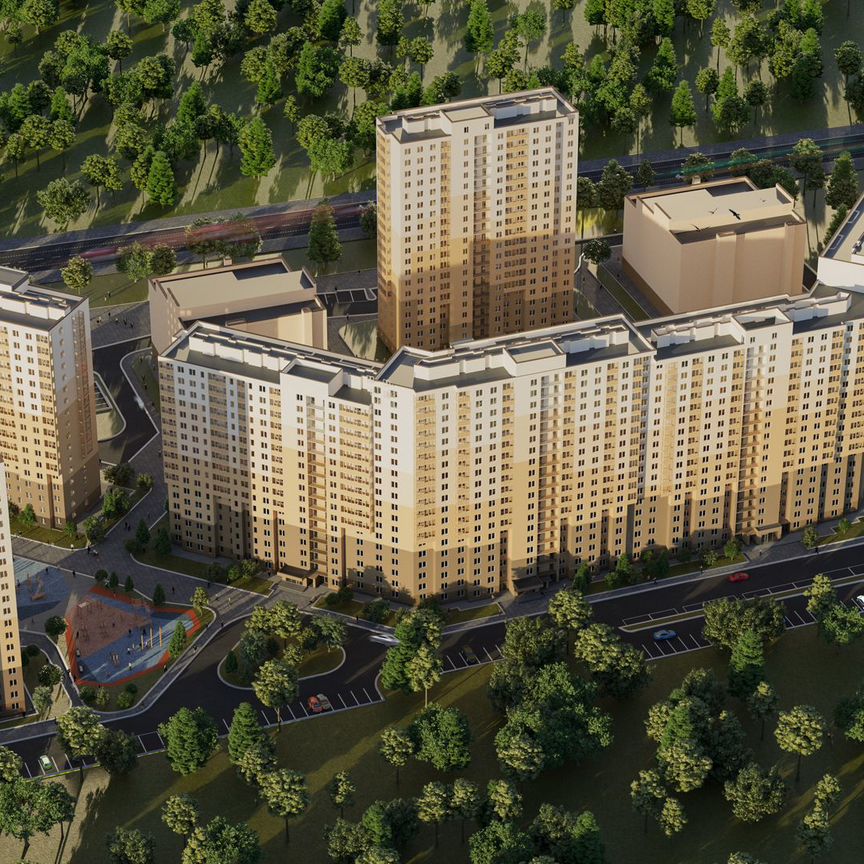 1-к. квартира, 37 м², 7/17 эт.