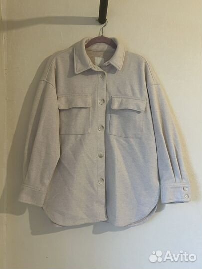 Плотная рубашка H&M (S)