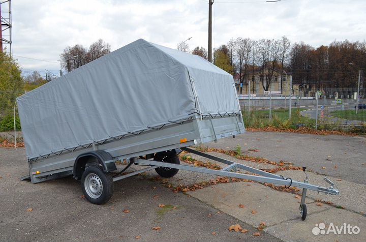 Прицеп koira 3.5х1.5 на колесах R13