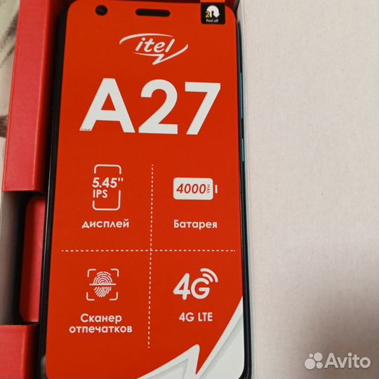 Itel A27, 2/32 ГБ