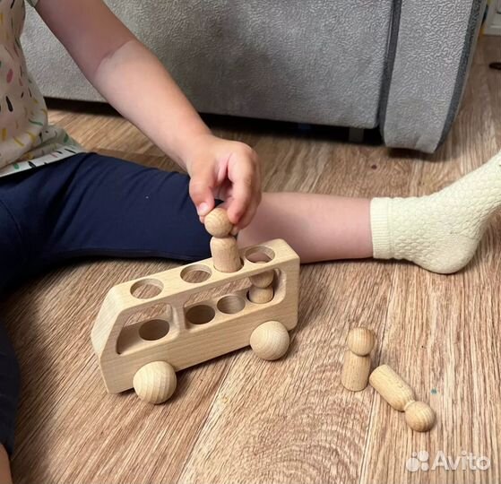 Деревянные игрушки каталки