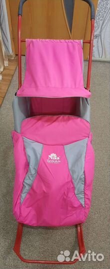 Санки коляска ника