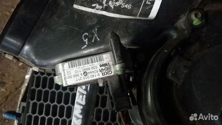 Сопротивление печки BMW X5 E53