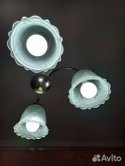 Люстра потолочная бу