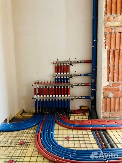 Водяной теплый пол монтаж в частном доме