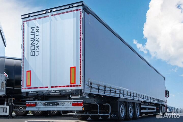 Полуприцеп шторный Bonum 914296-04, 2024