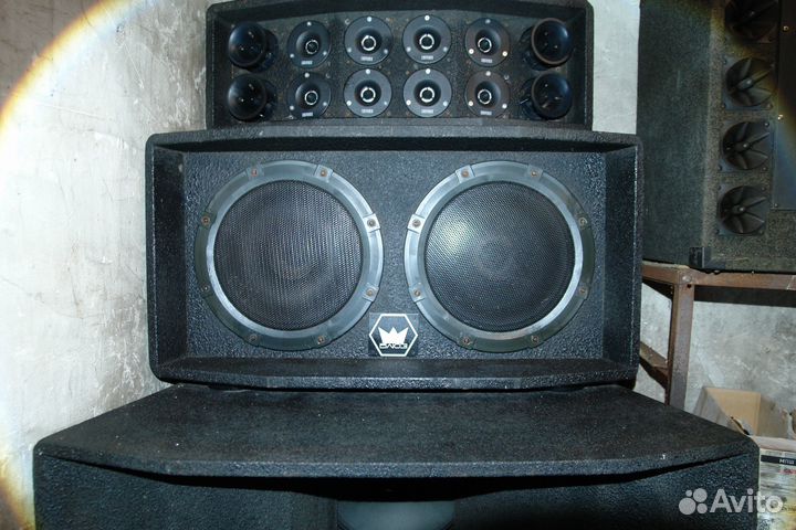 Рупорная концертная акустика комплект