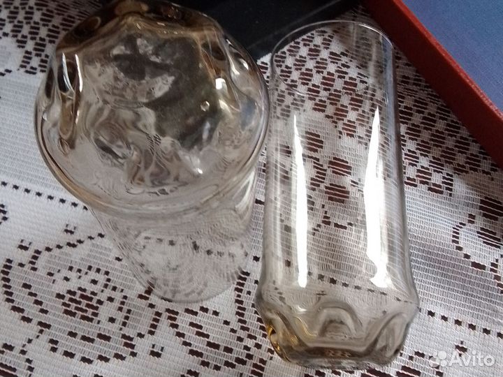 Вазы, графины, стаканы стекло СССР