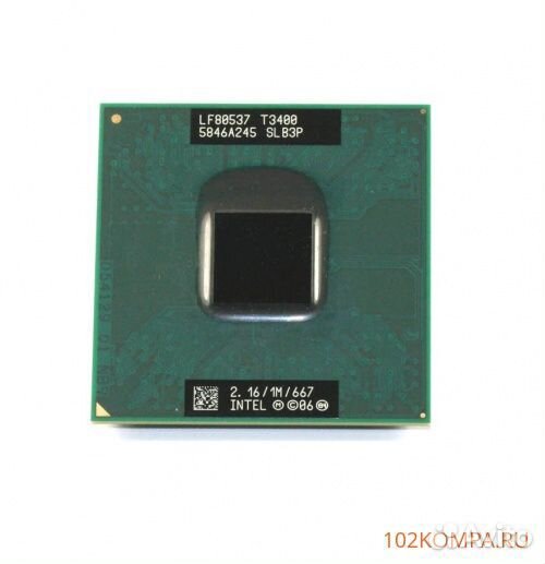 Процессор Intel Pentium T3400 (SLB3P)