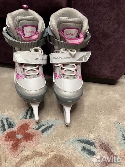 Раздвижные коньки bladerunner micro ICE G 29-34 р